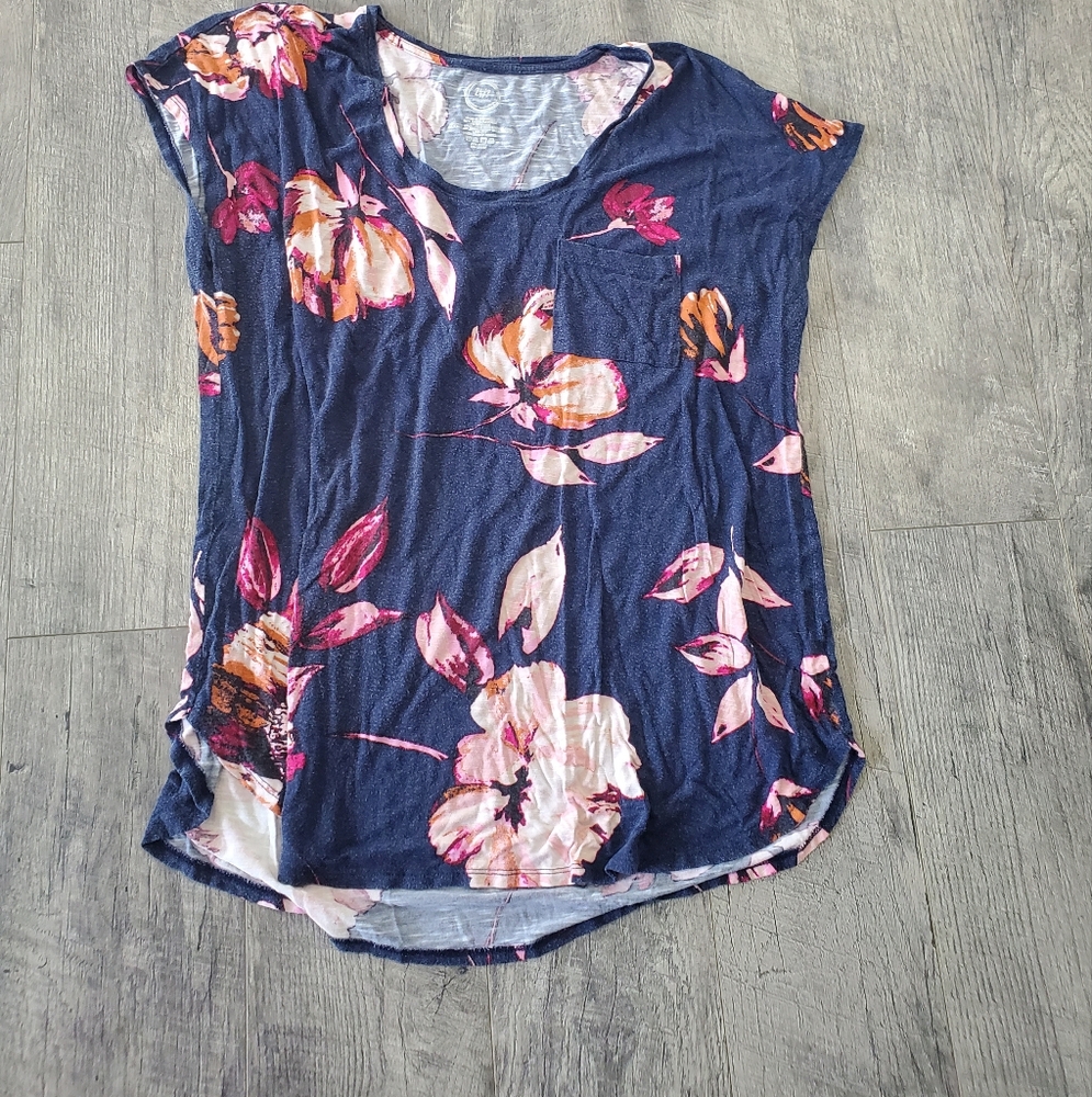Floral Navy Maurices 24/7 Shirt